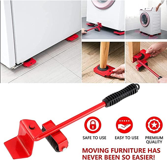 Heavy Furniture Lifter & Slider Set — Effortless Moving for Heavy Appliances and Furniture
