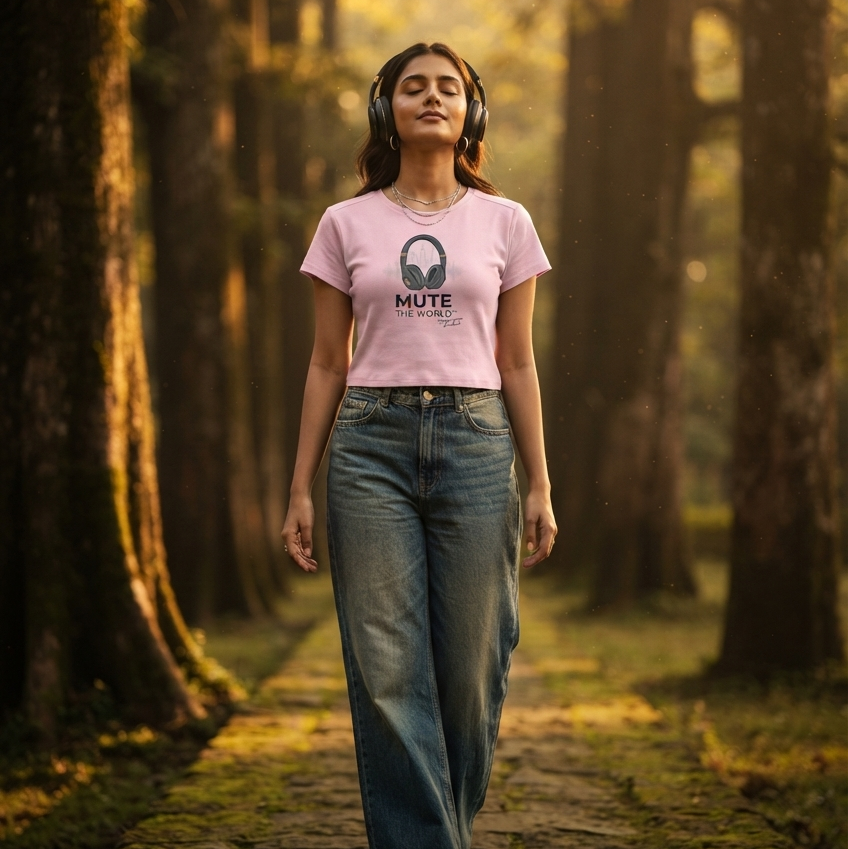 MUTE THE WORLD™ Baby Tee