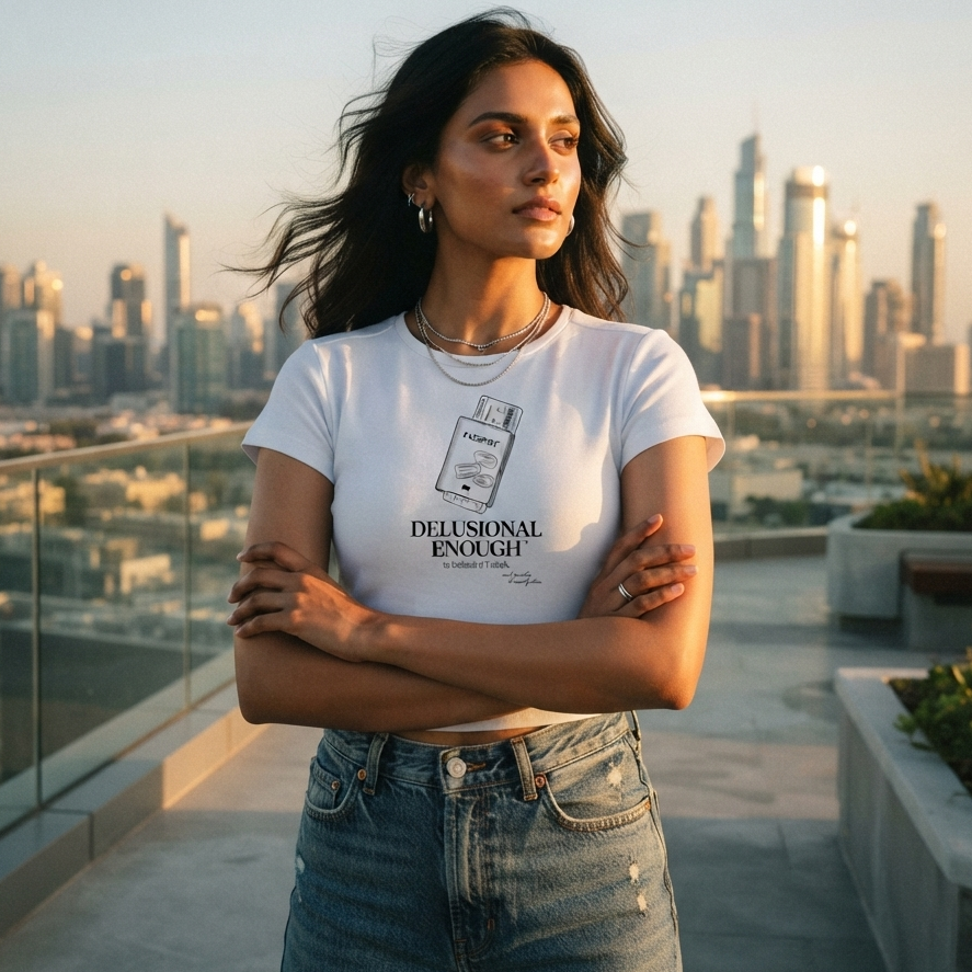 DELUSIONAL ENOUGH™ Baby Tee