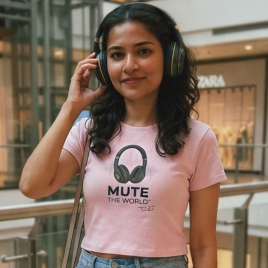 MUTE THE WORLD™ Baby Tee