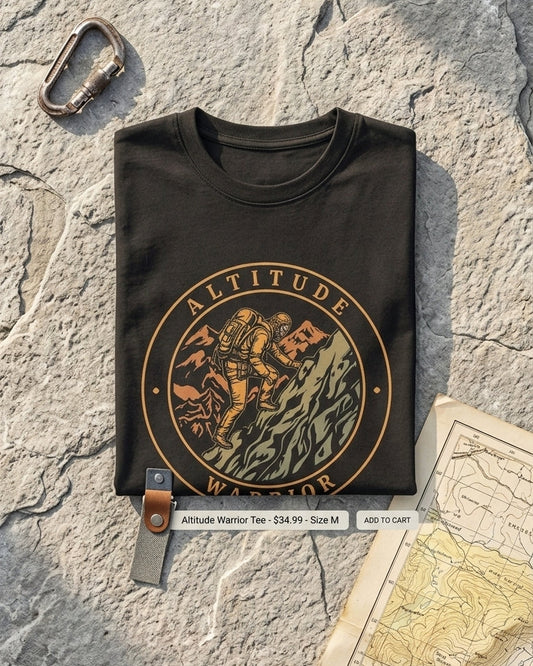 Altitude Warrior | High Altitude Trekking Unisex T-Shirt